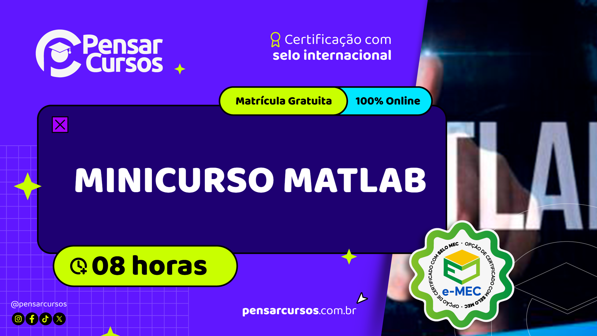 Minicurso MATLAB
