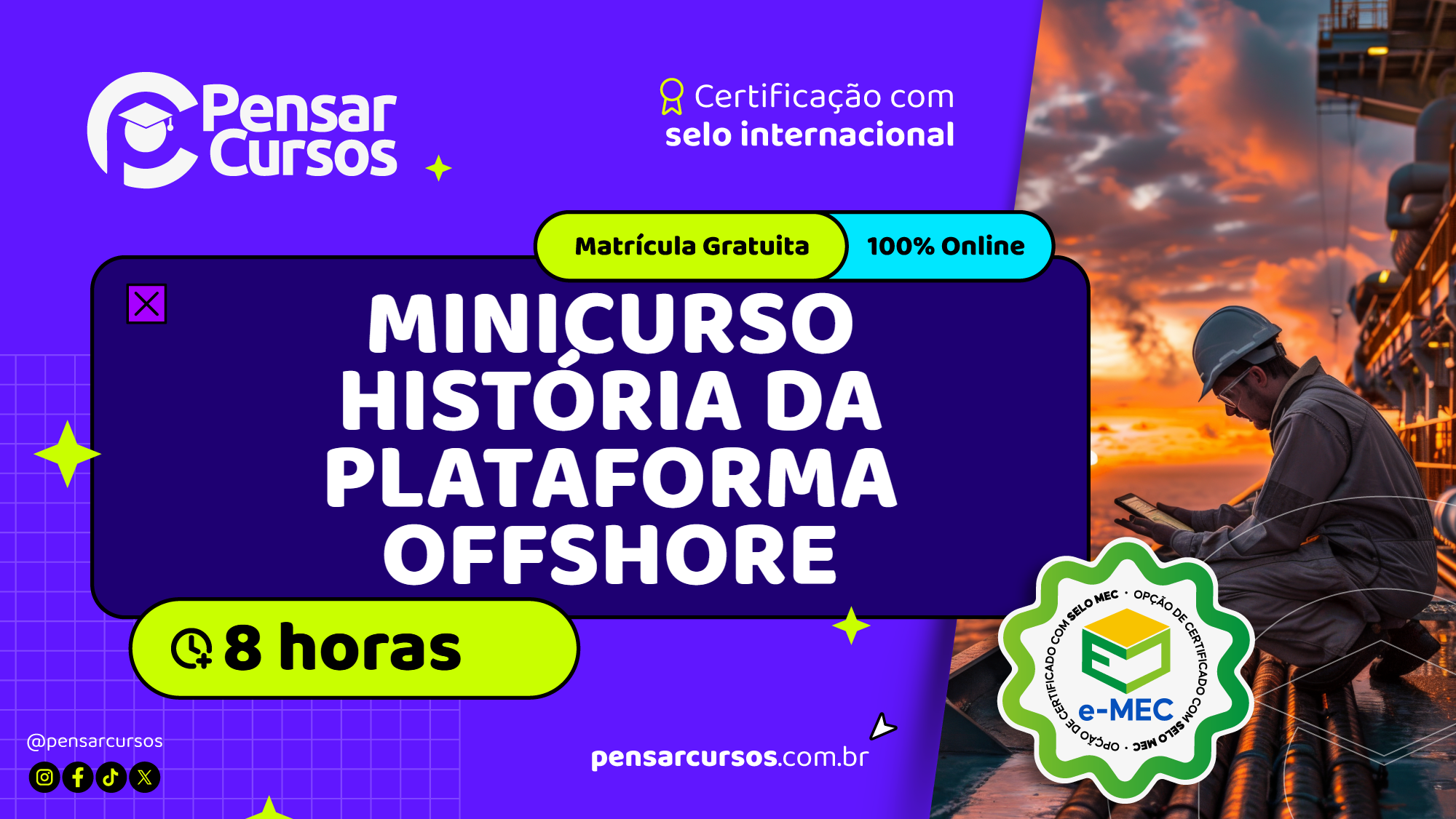 Minicurso História da Plataforma Offshore
