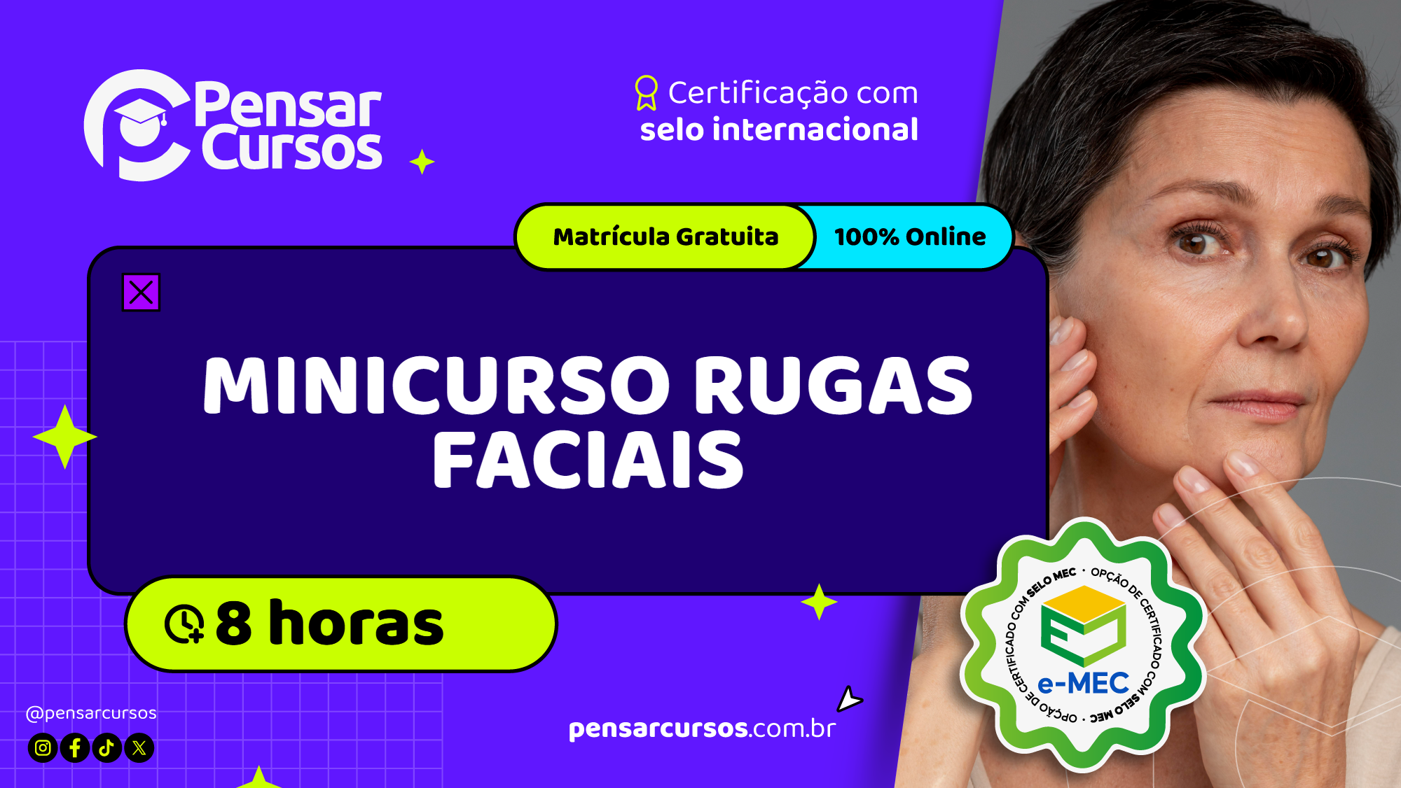 Minicurso Rugas Faciais