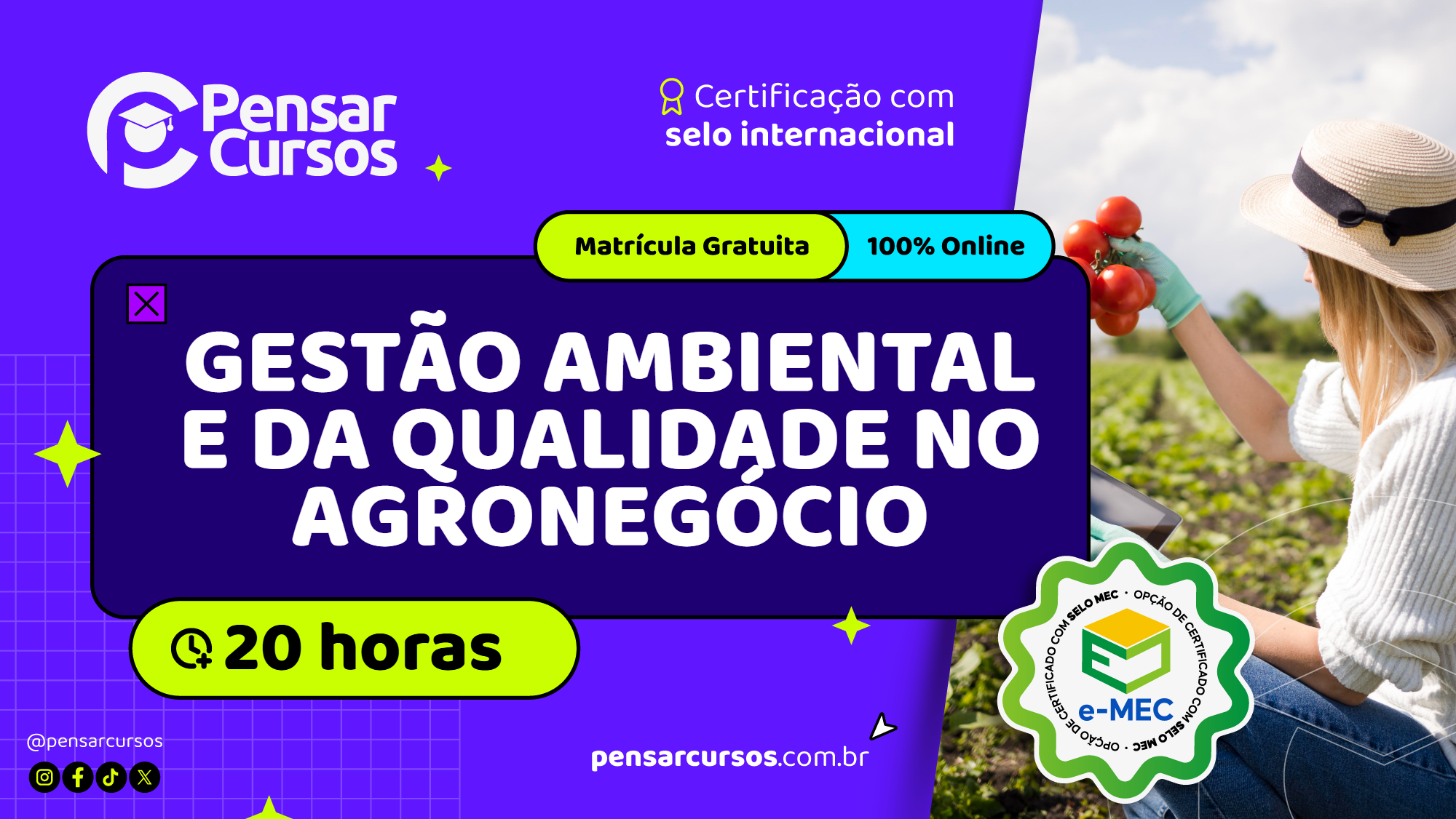 Gestão Ambiental e da Qualidade no Agronegócio
