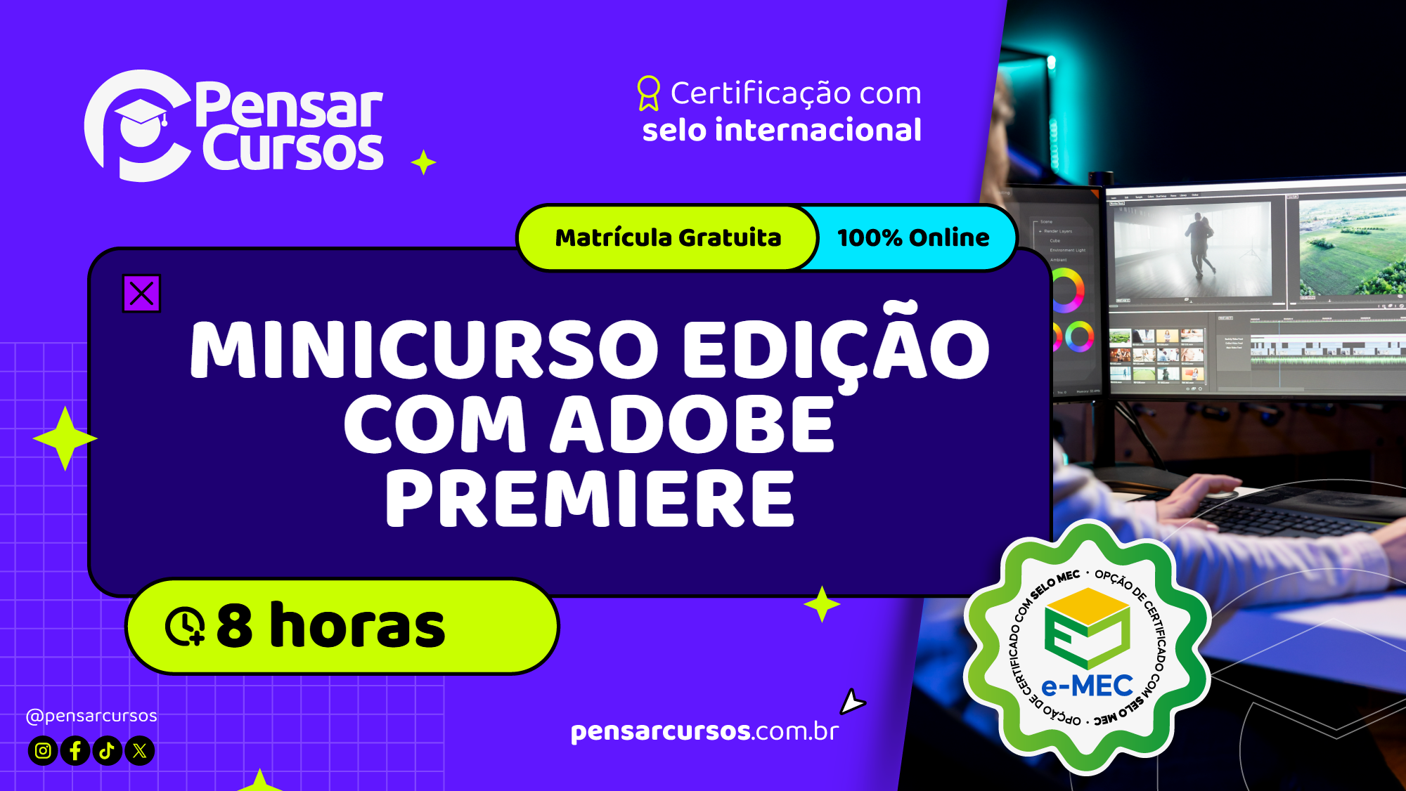 Minicurso Edição com Adobe Premiere