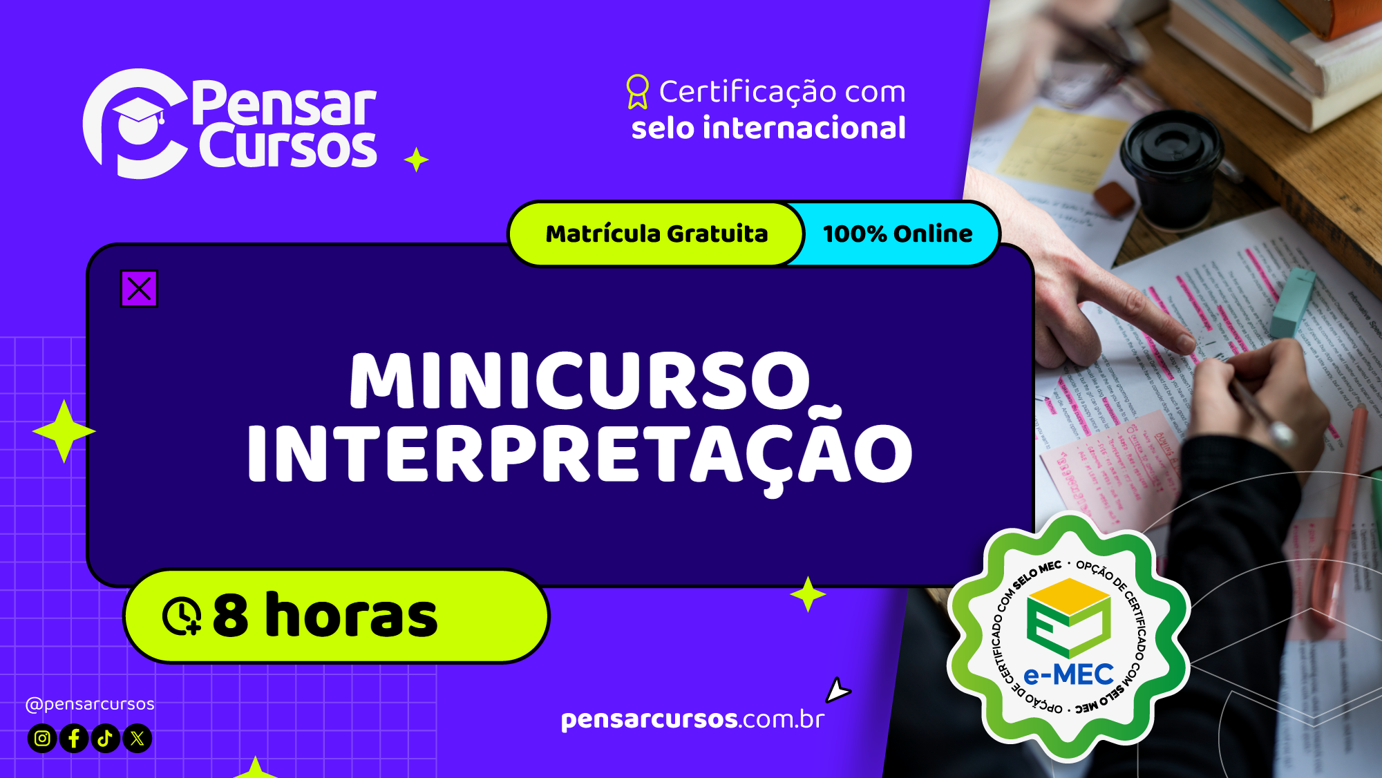 Minicurso Interpretação