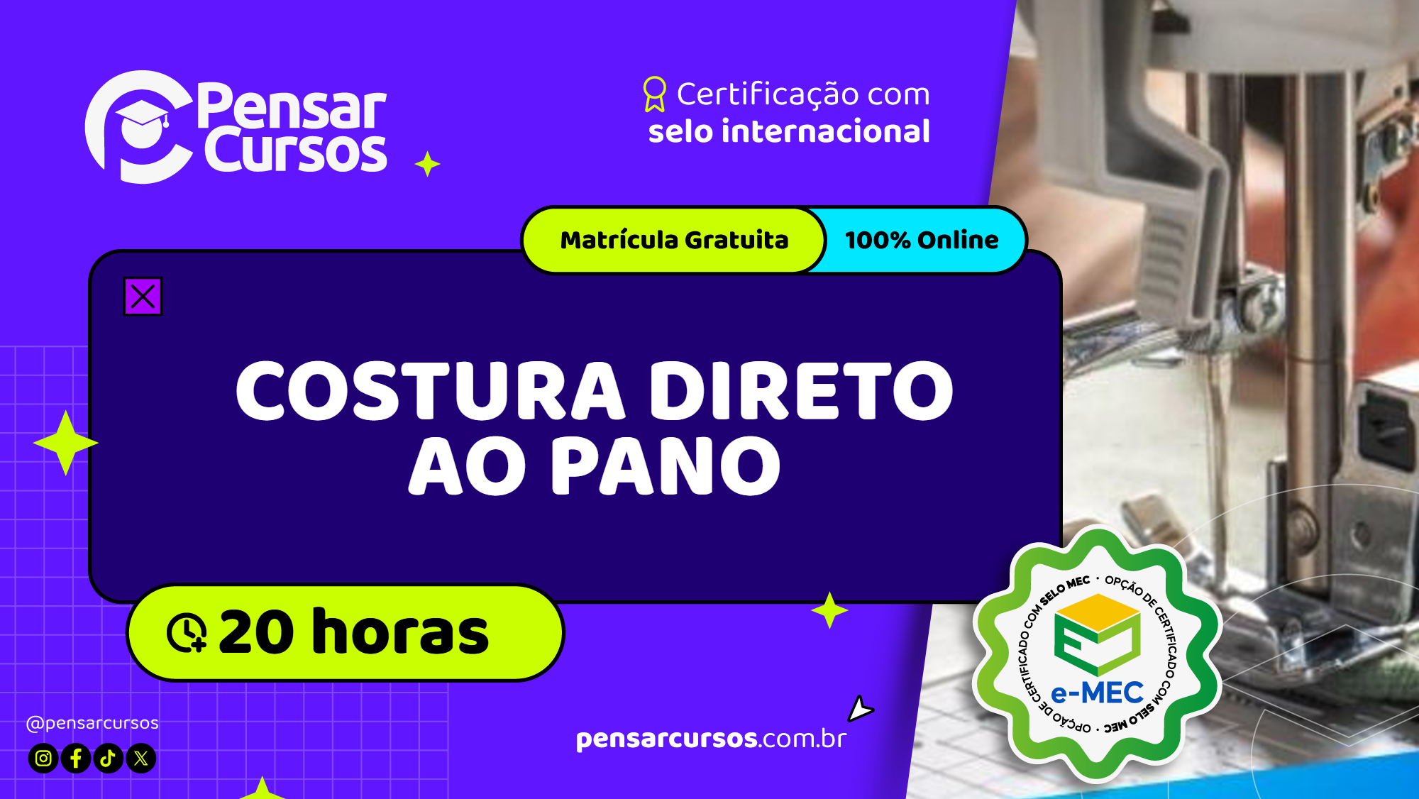 Costura Direto ao Pano