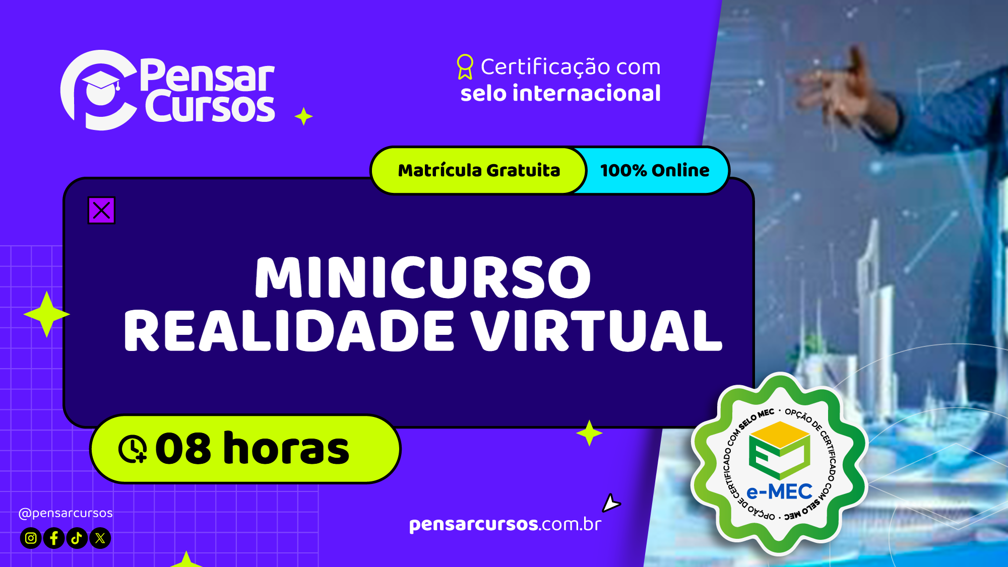 Minicurso Realidade Virtual