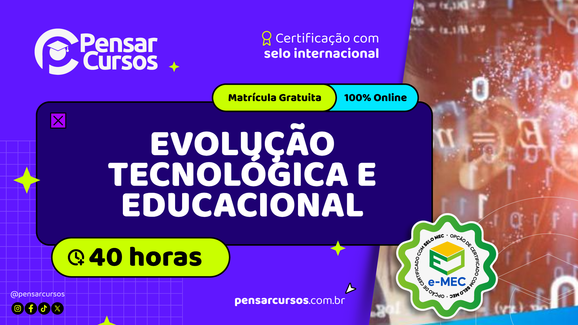 Evolução Tecnológica e Educacional