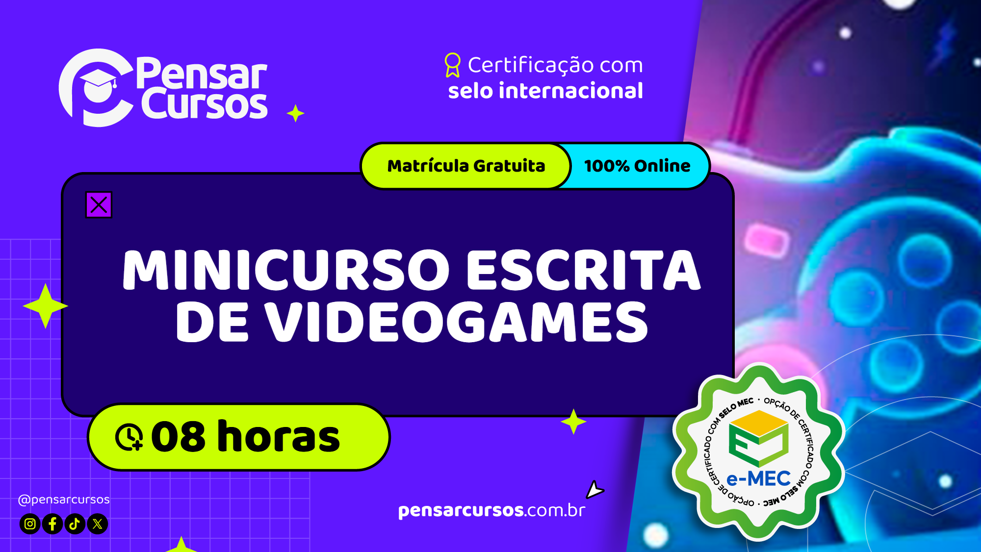 Minicurso Escrita de Videogames