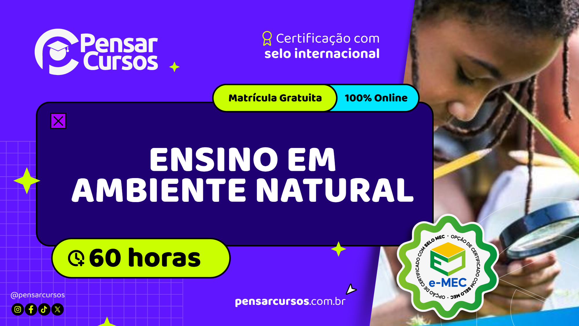 Ensino em Ambiente Natural