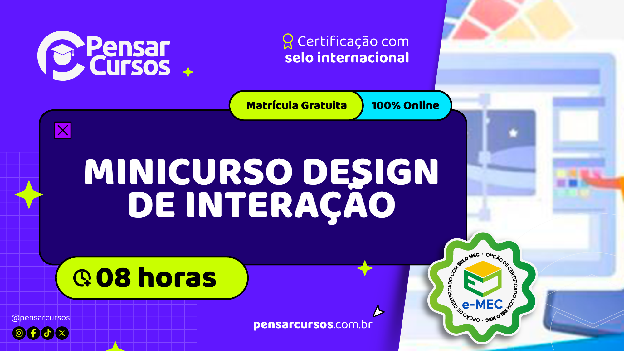 Minicurso Design de Interação