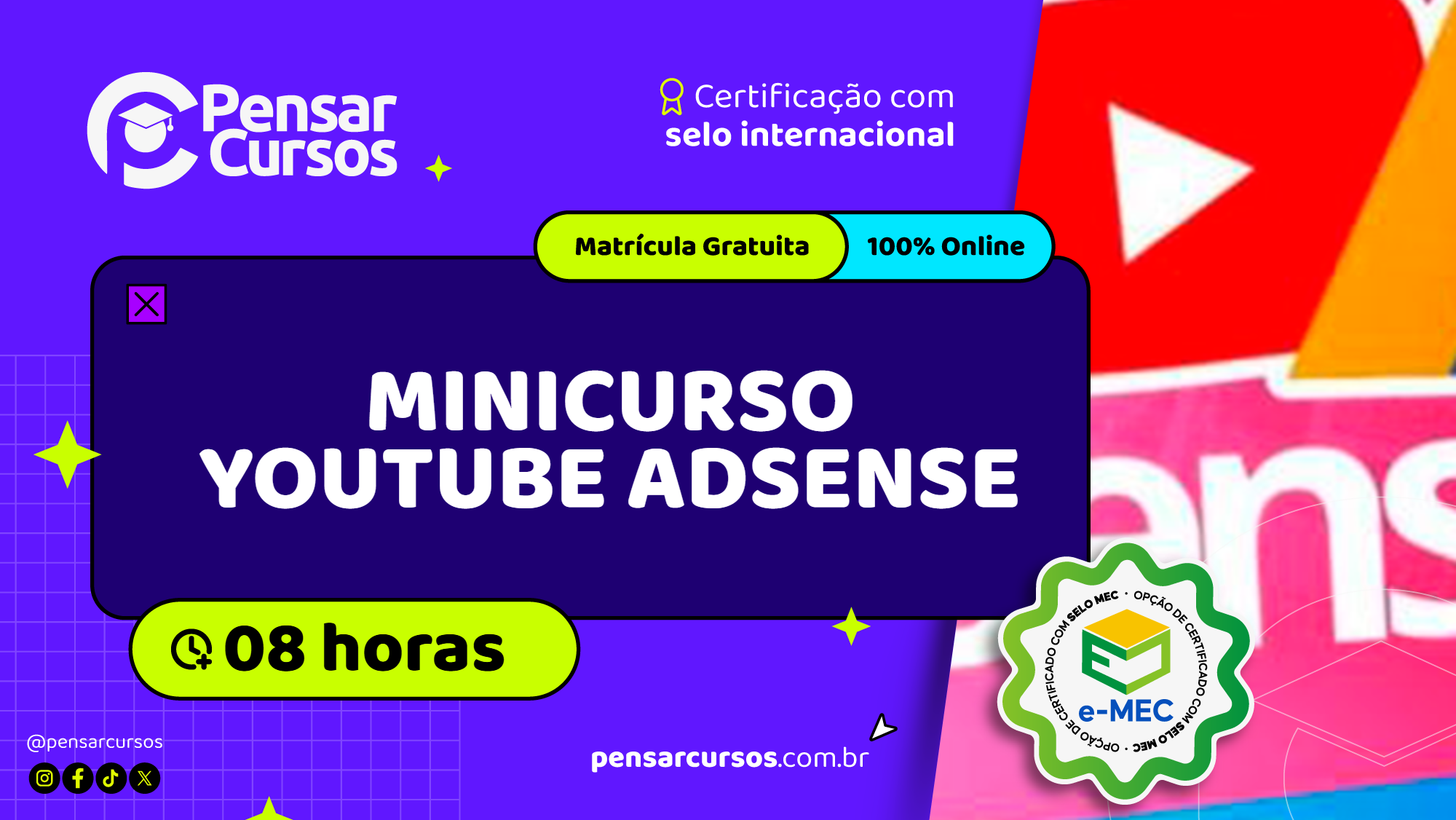 Minicurso Youtube Adsense