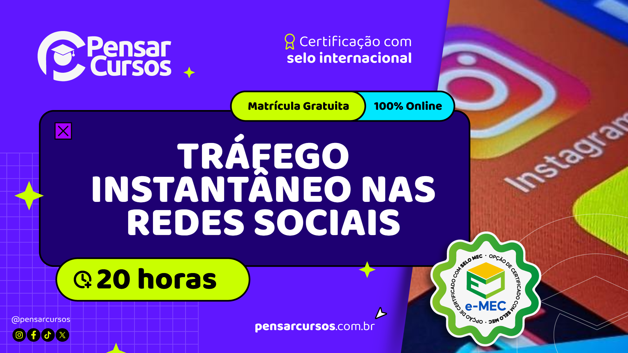 Tráfego Instantâneo nas Redes Sociais