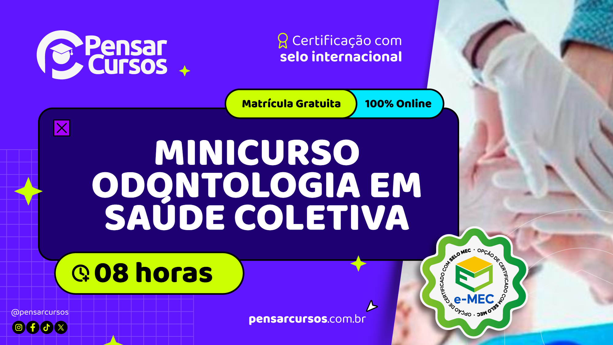 Minicurso Odontologia em Saúde Coletiva