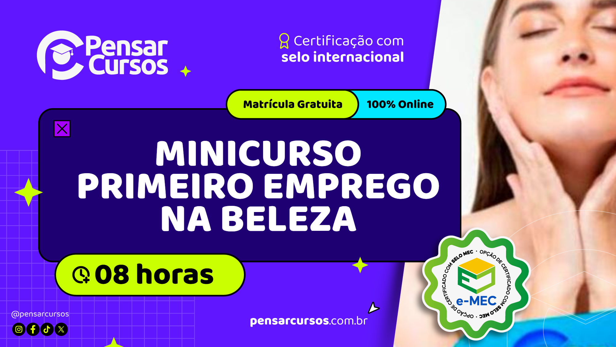 Minicurso Primeiro Emprego na Beleza