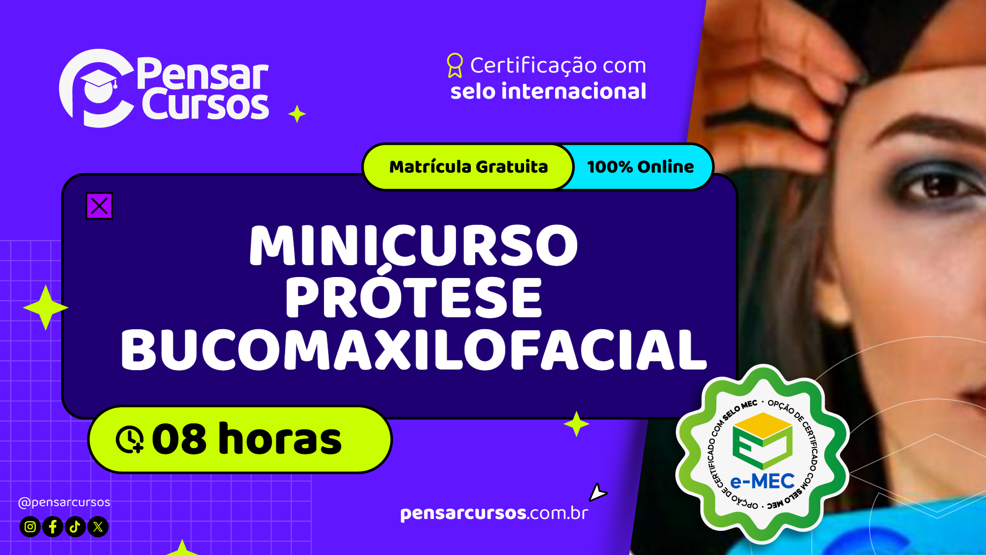 Minicurso Prótese Bucomaxilofacial