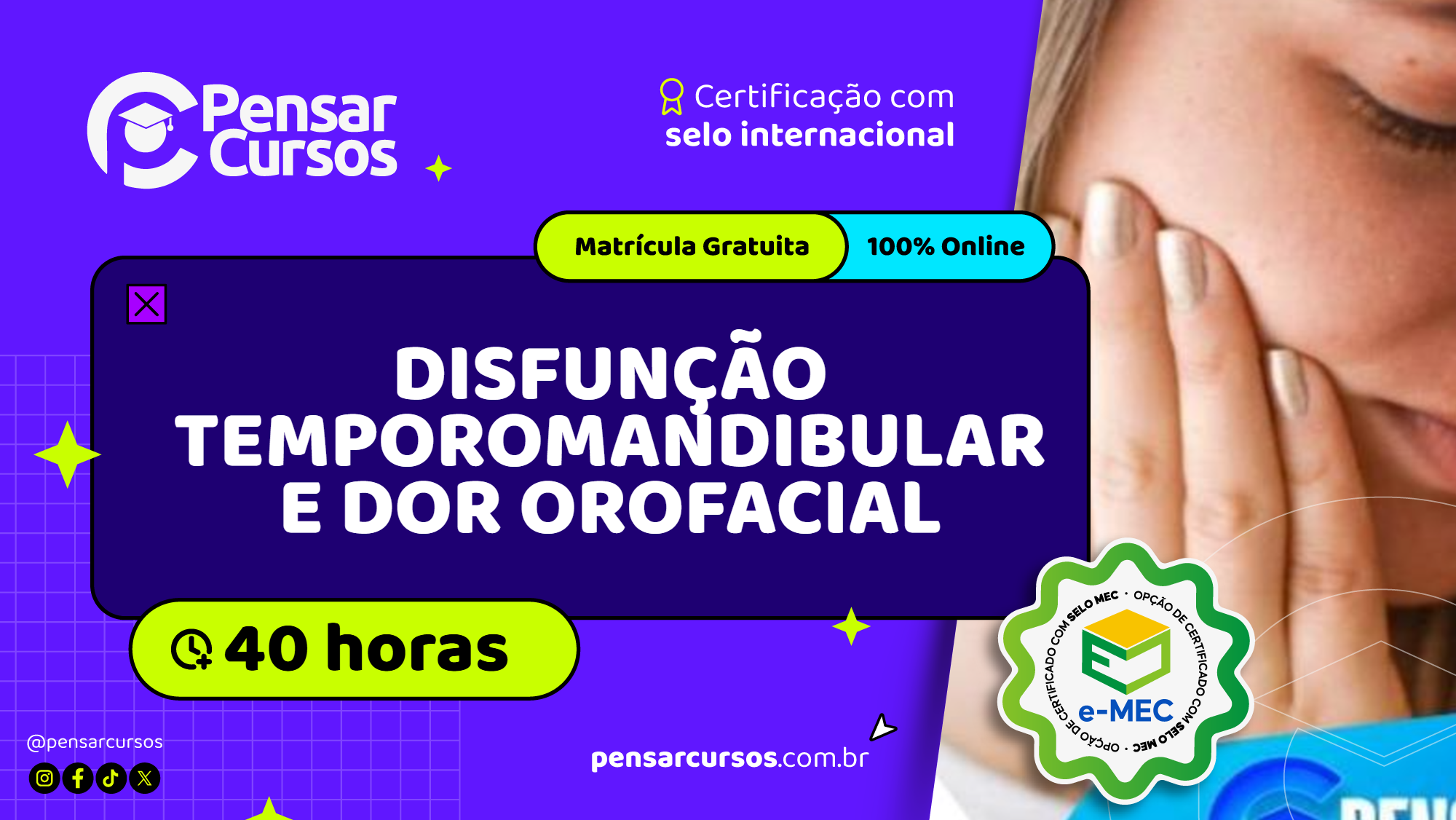 Disfunção Temporomandibular e Dor Orofacial