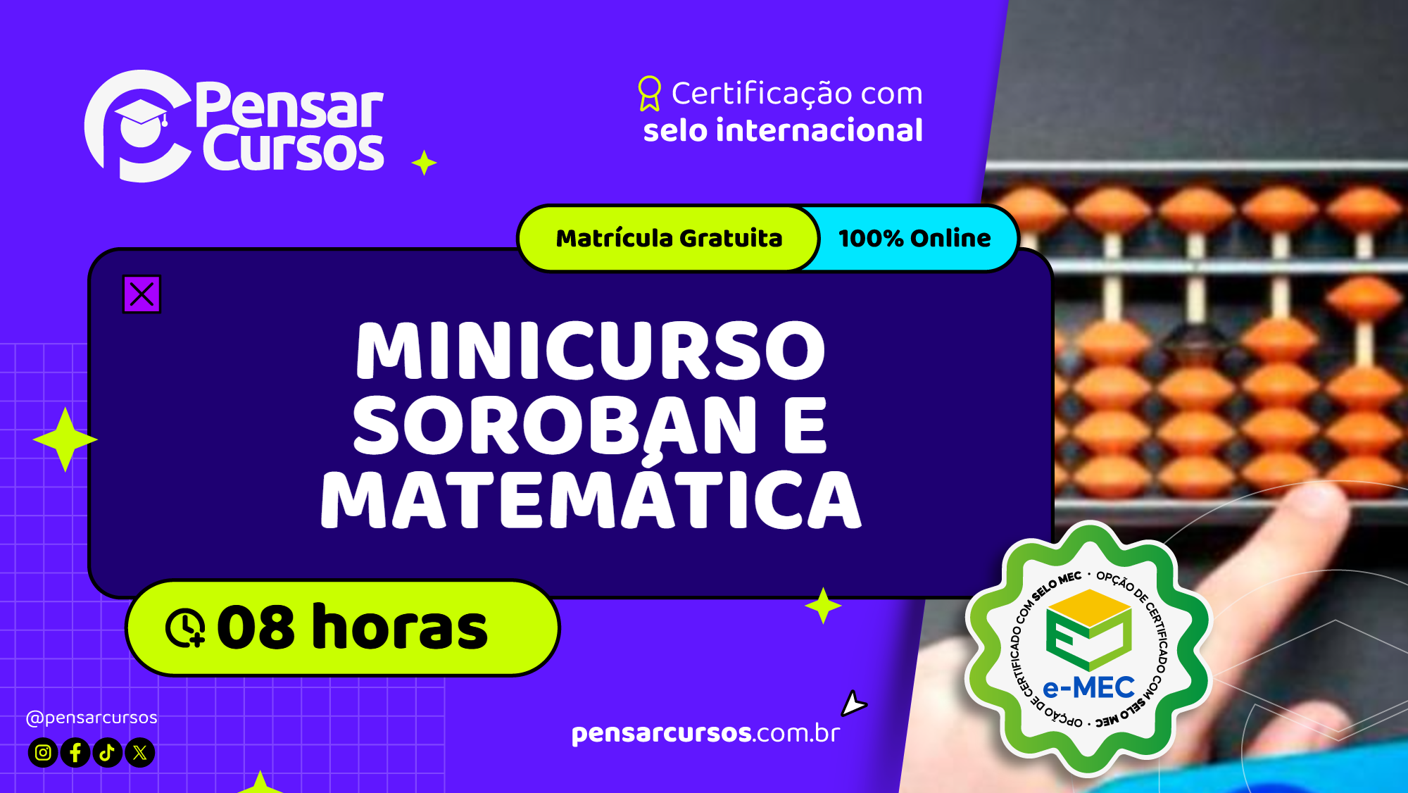 Minicurso Soroban e Matemática