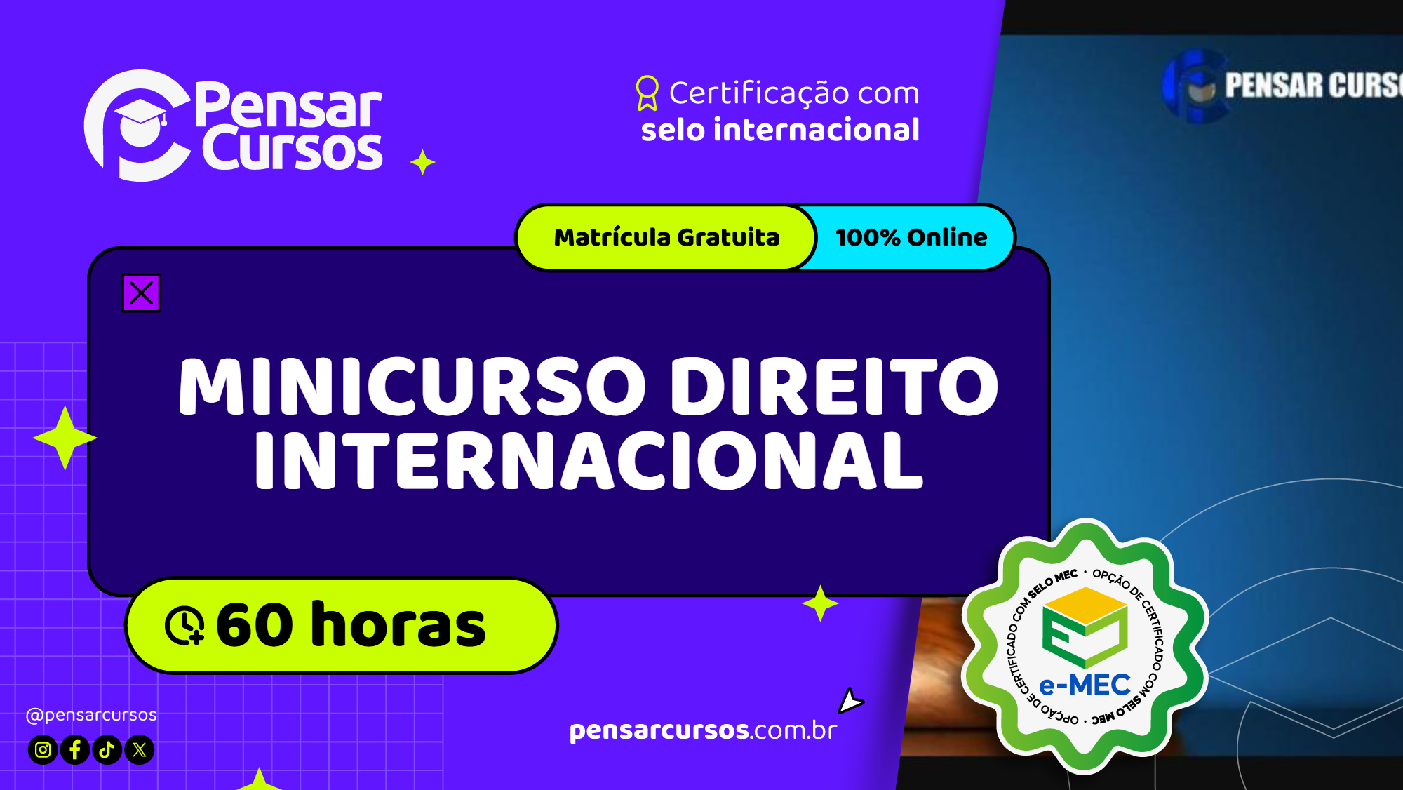 Minicurso Direito internacional 