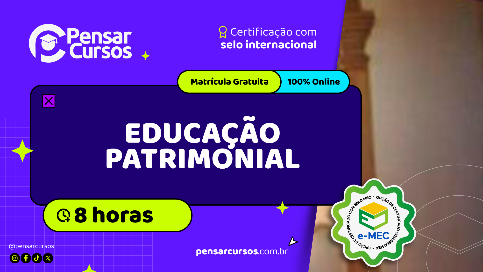 Minicurso Educação Patrimonial 