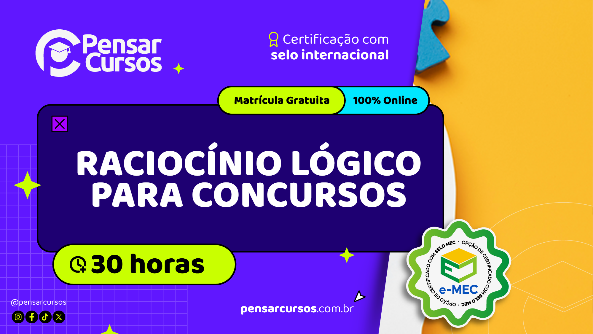Raciocínio Lógico para Concursos