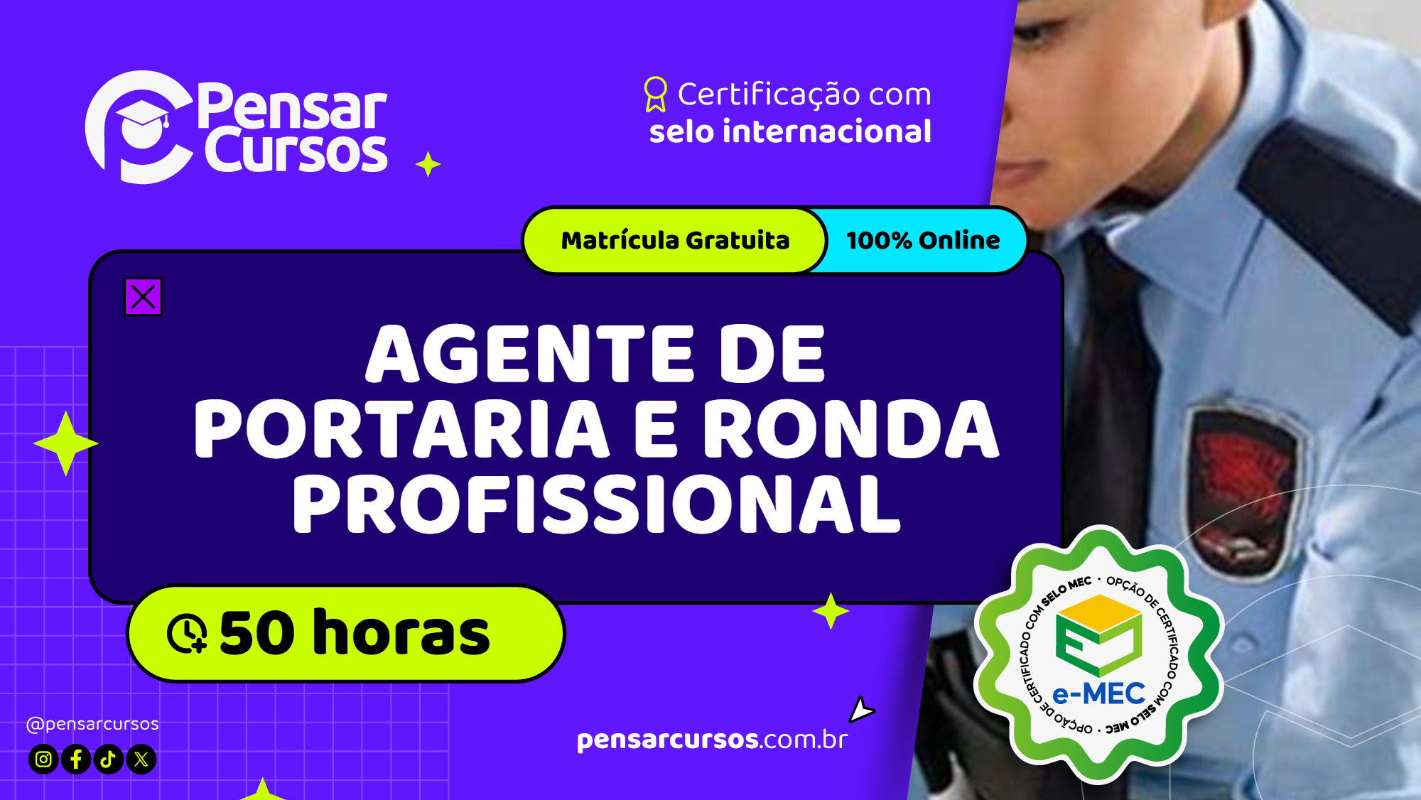 Agente de Portaria e Ronda Profissional