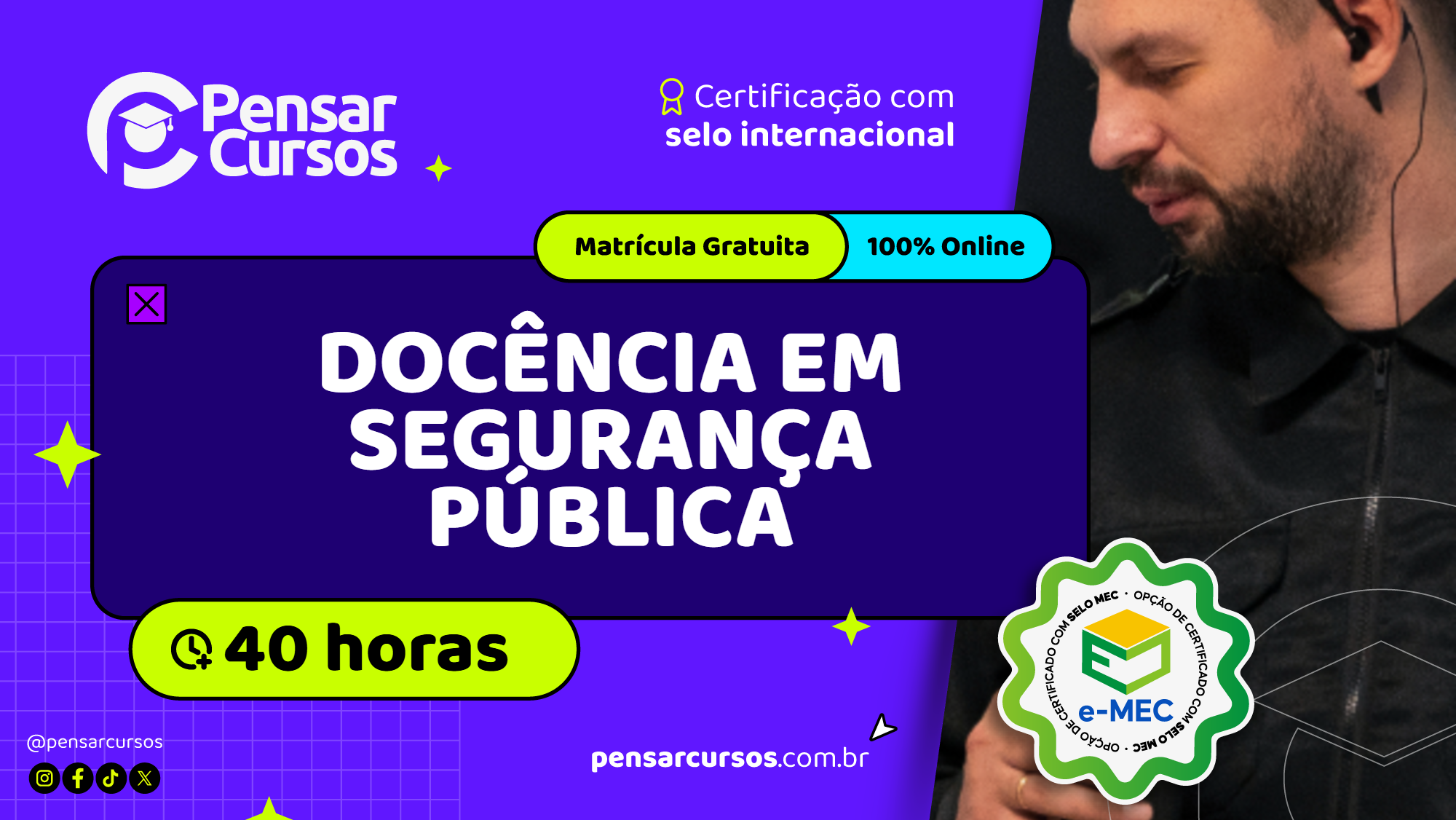 Docência em Segurança Pública