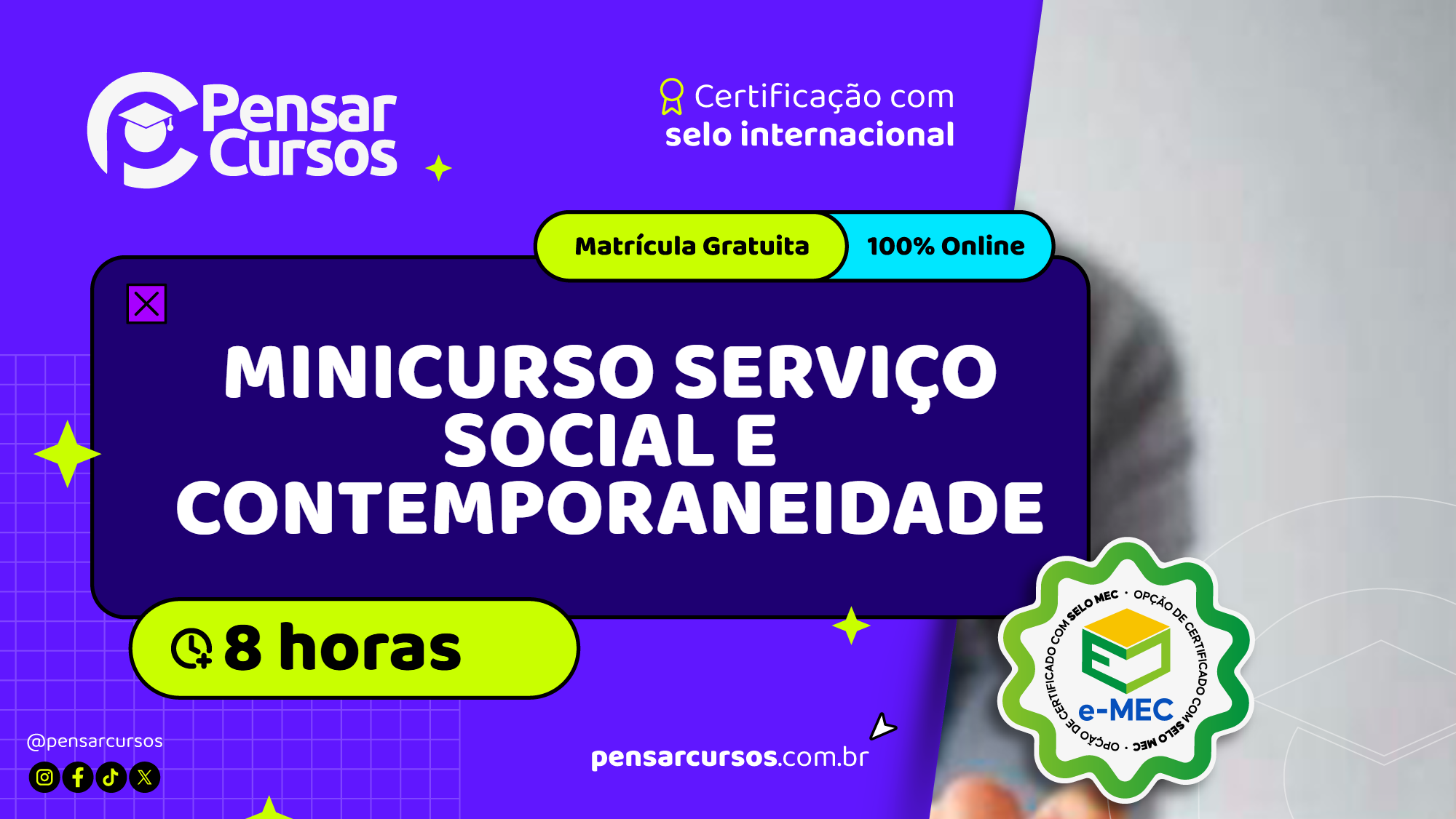 Minicurso Serviço Social e Contemporaneidade
