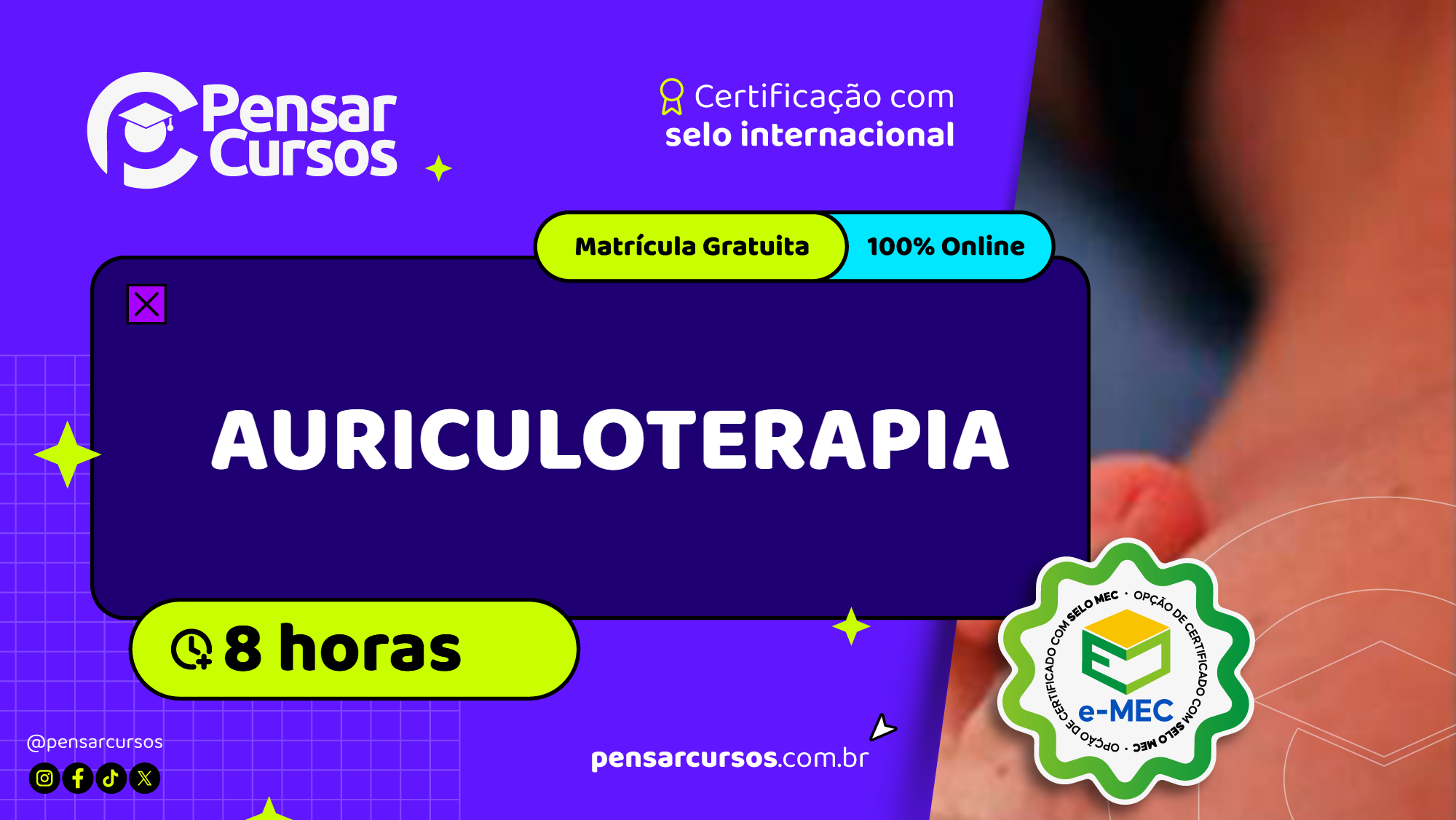 Minicurso Auriculoterapia