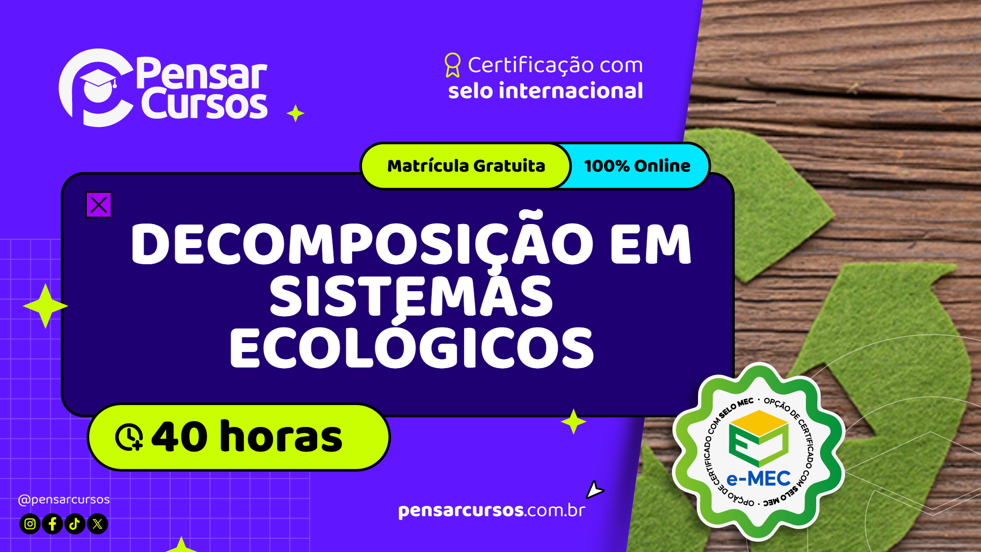 Decomposição em Sistemas Ecológicos