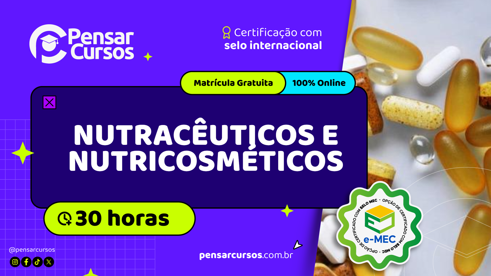 Nutracêuticos e Nutricosméticos