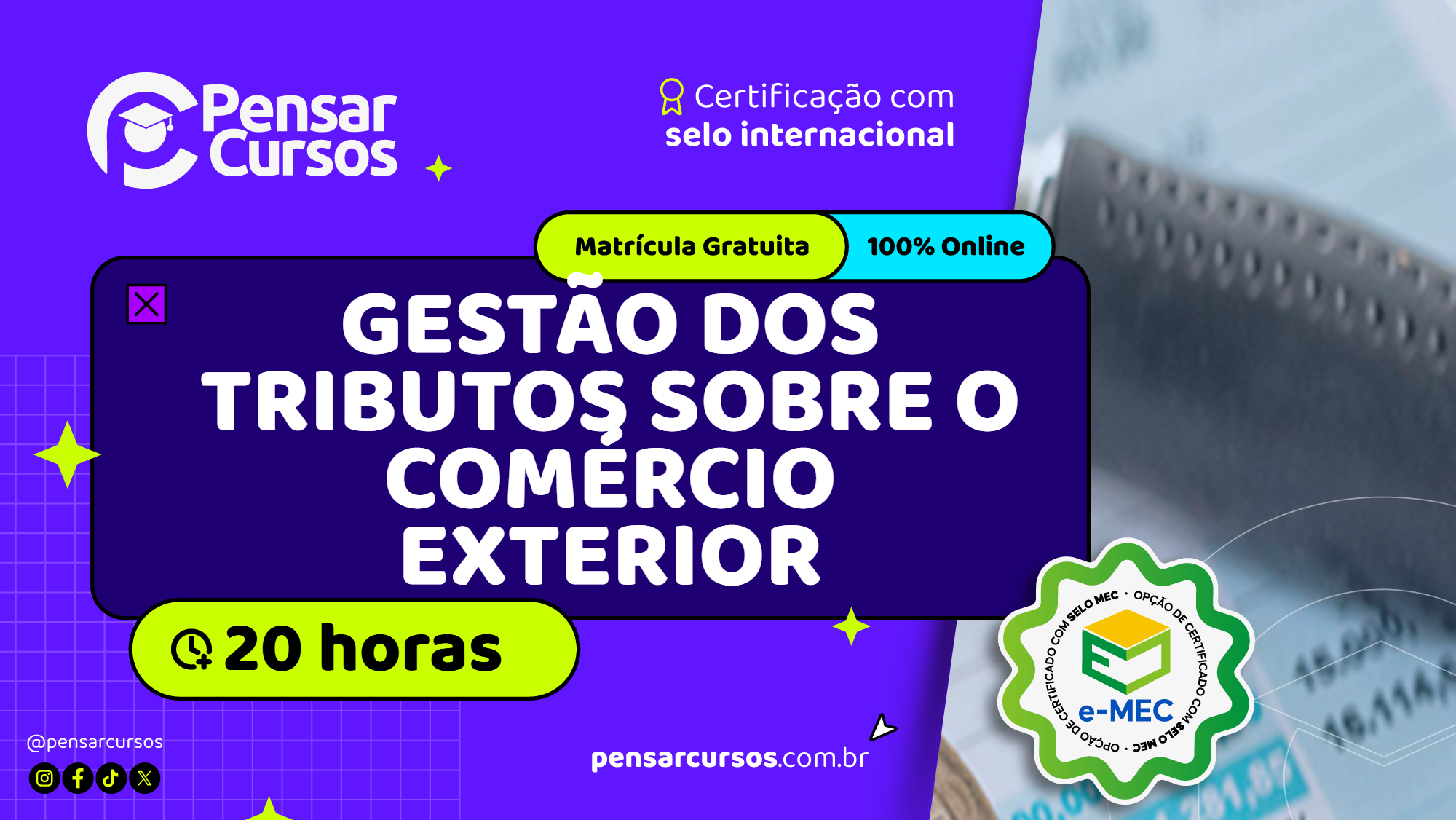 Gestão dos Tributos Sobre o Comércio Exterior 