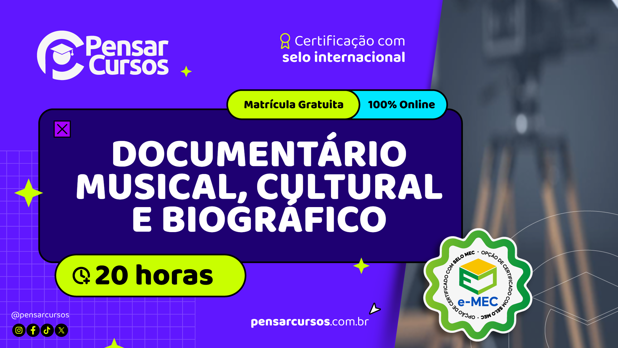 Documentário Musical, Cultural e Biográfico