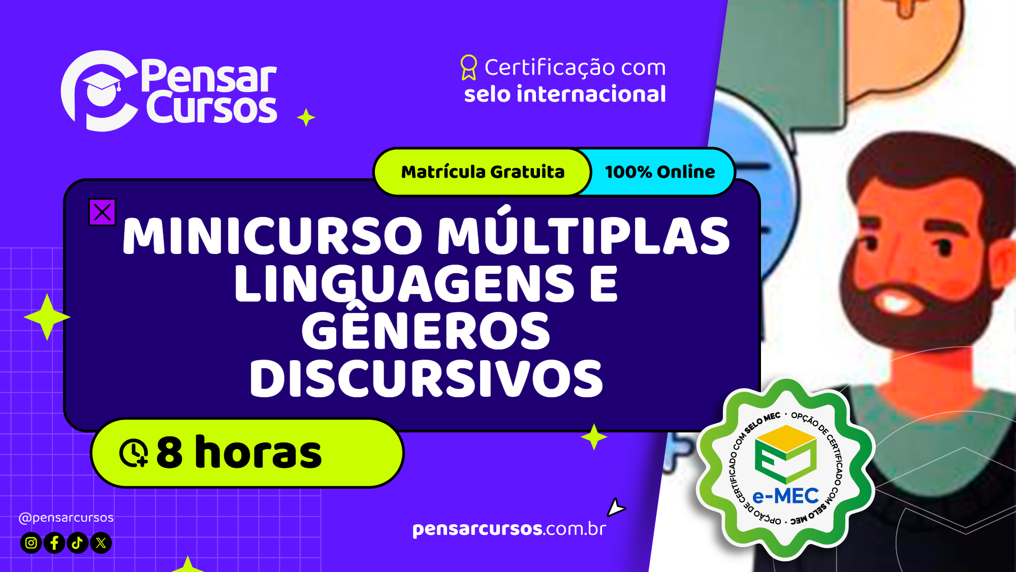 Minicurso Múltiplas Linguagens e Gêneros Discursivos
