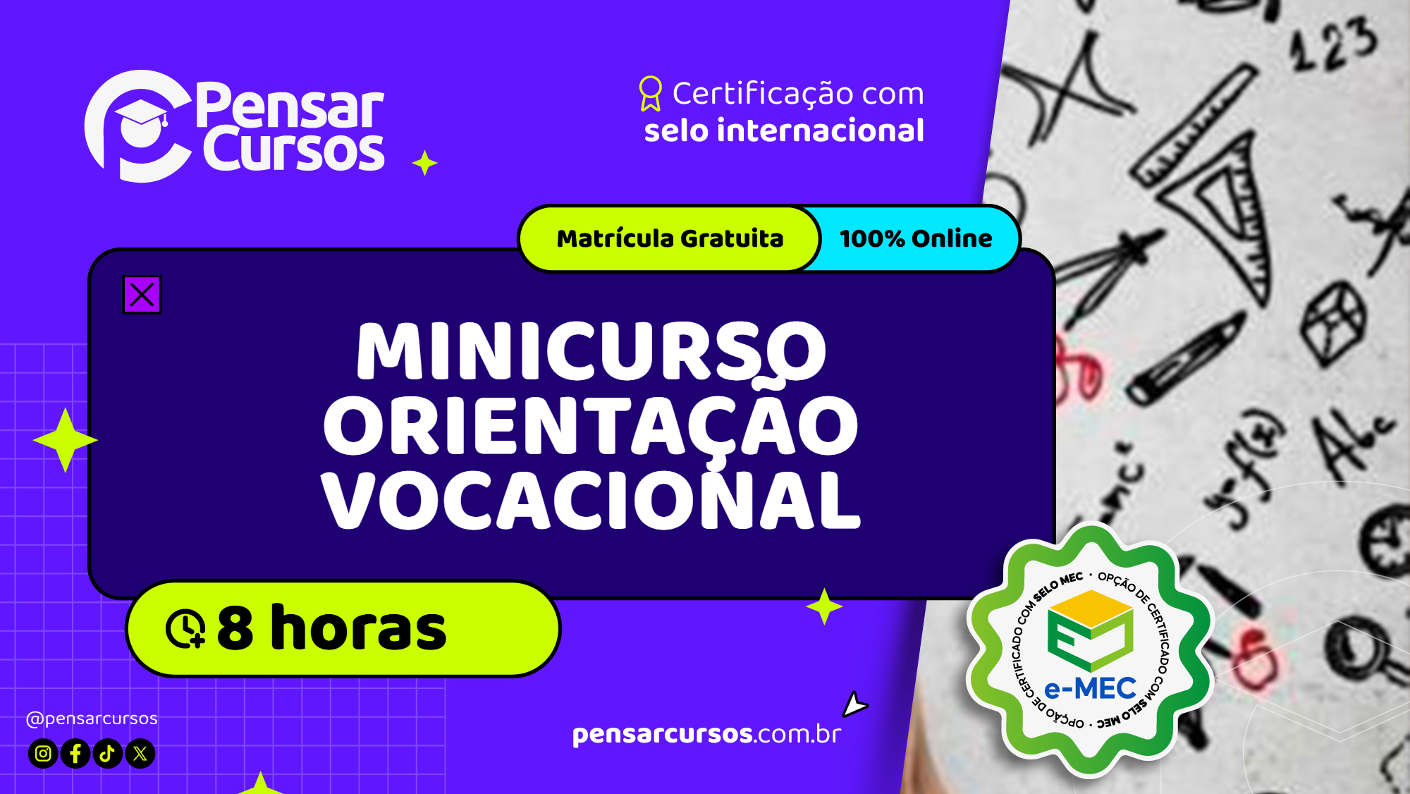 Minicurso Orientação Vocacional