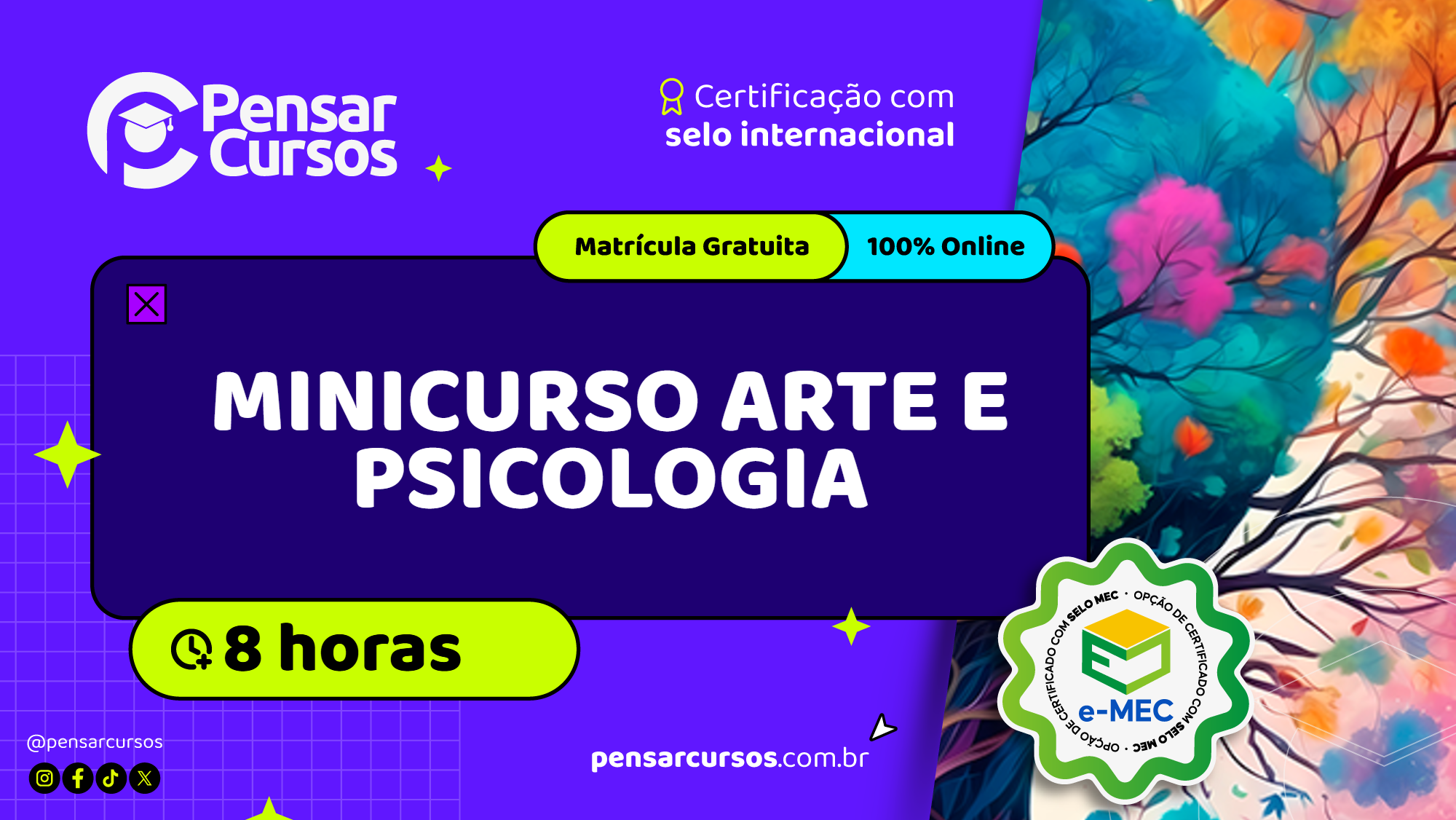 Minicurso Arte e Psicologia