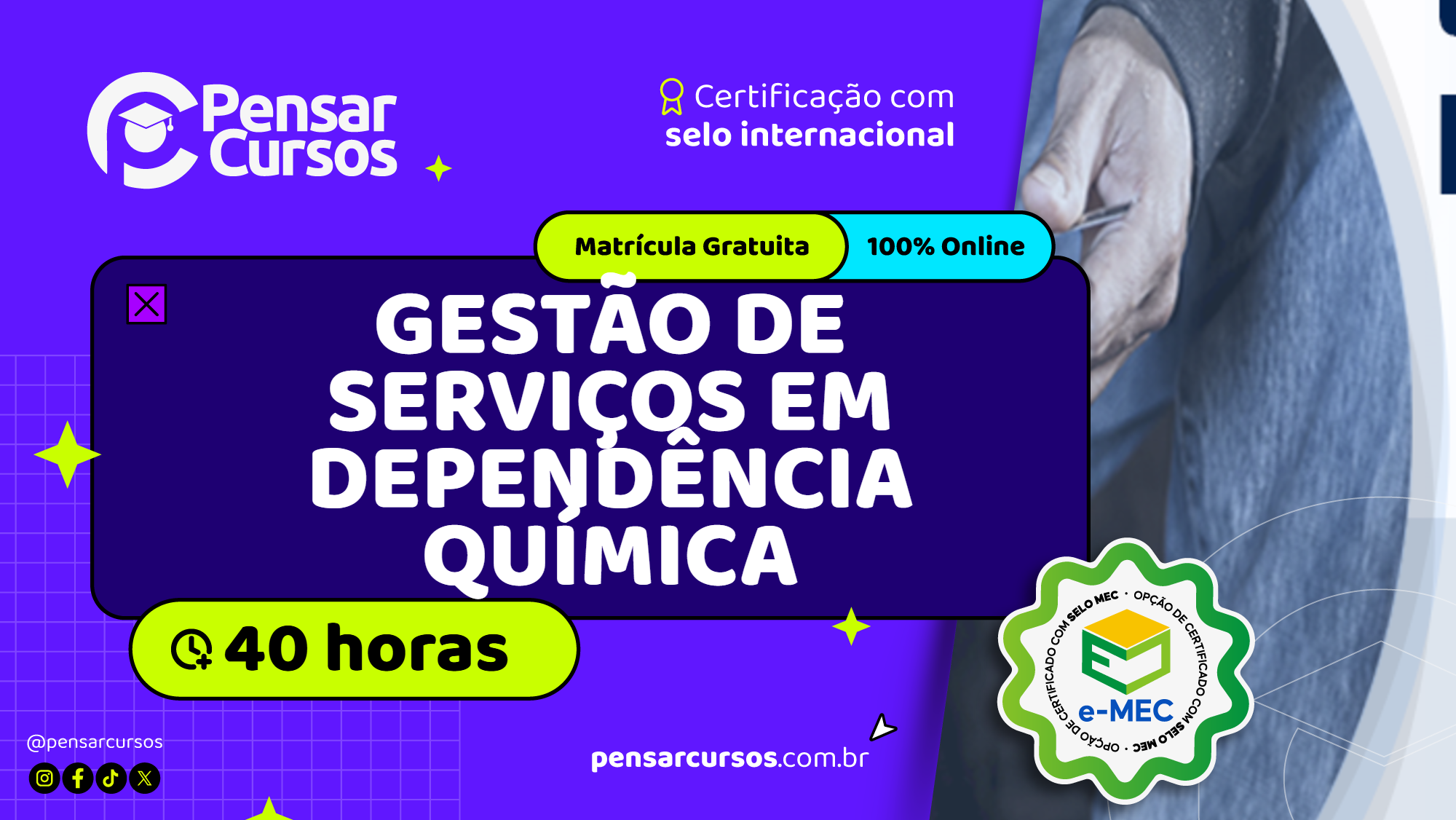 Gestão de Serviços em Dependência Química