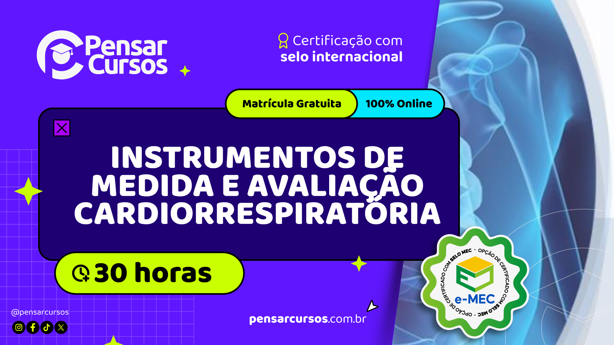Instrumentos de Medida e Avaliação Cardiorrespiratória