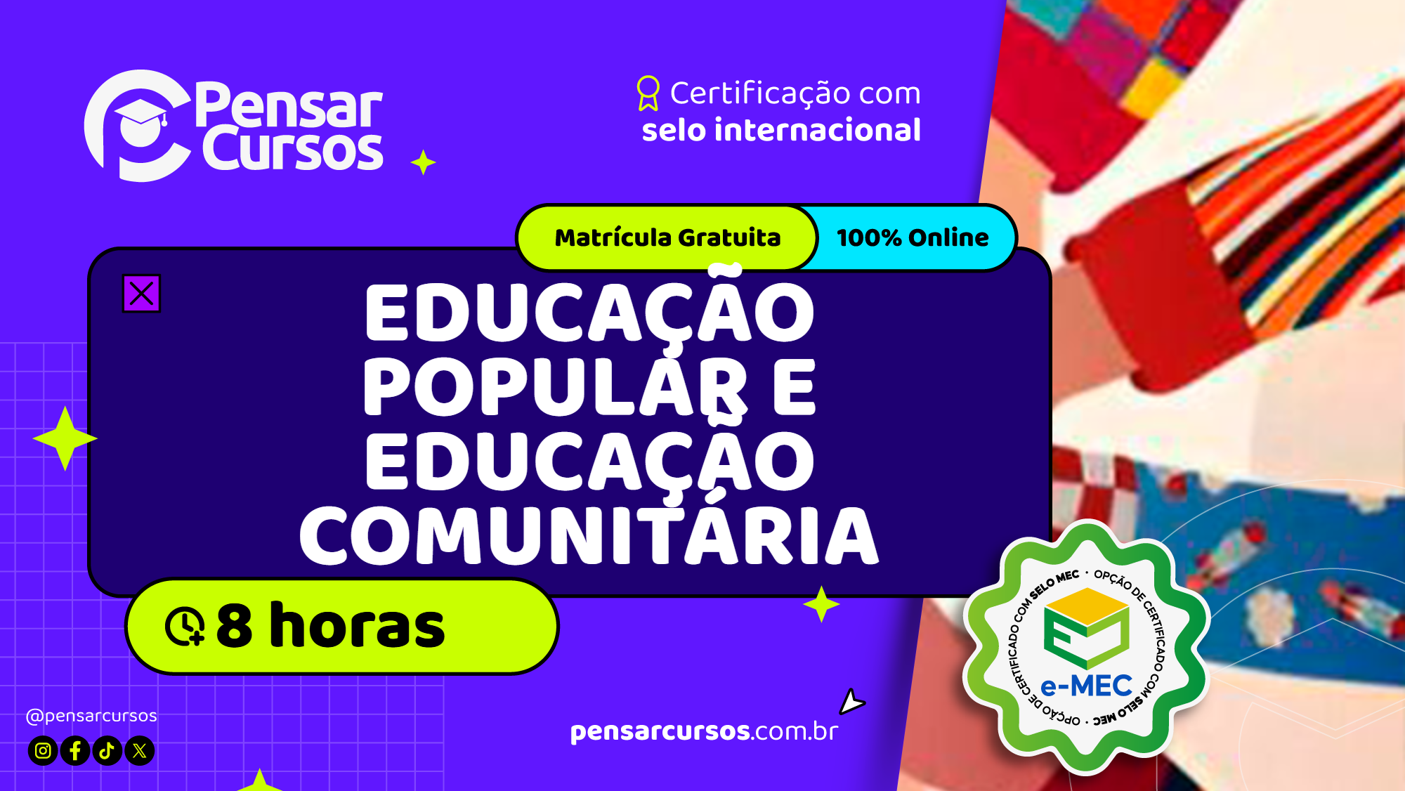 Minicurso Educação Popular e Educação Comunitária