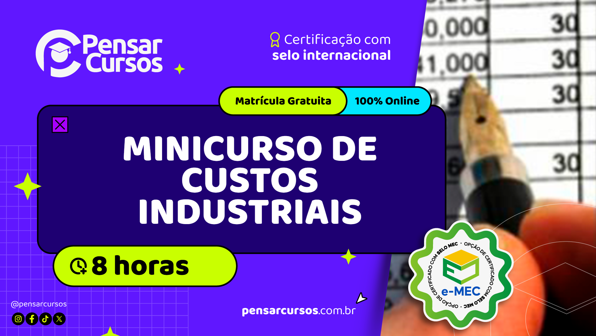 Minicurso de Custos Industriais