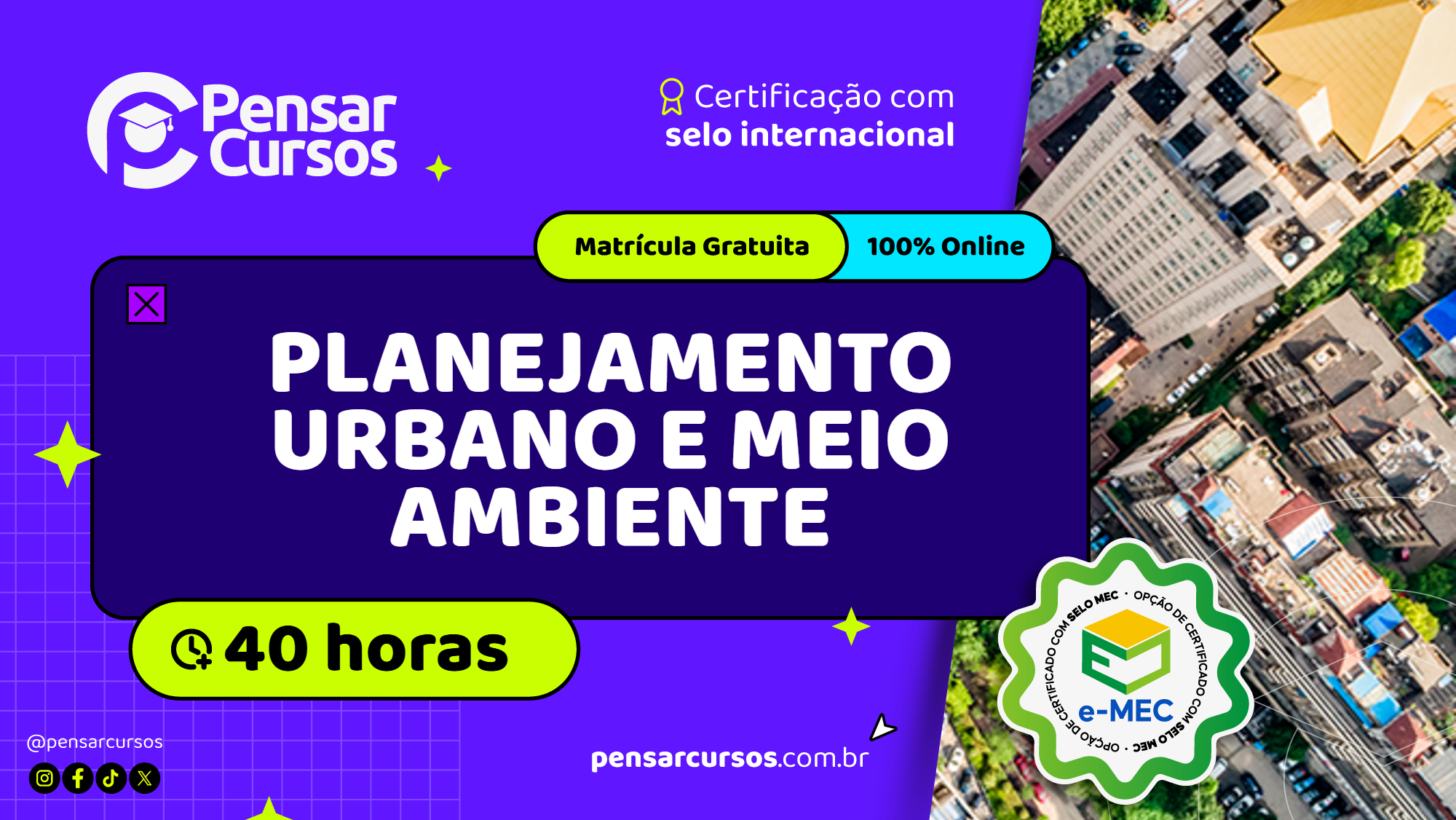 Planejamento Urbano e Meio Ambiente