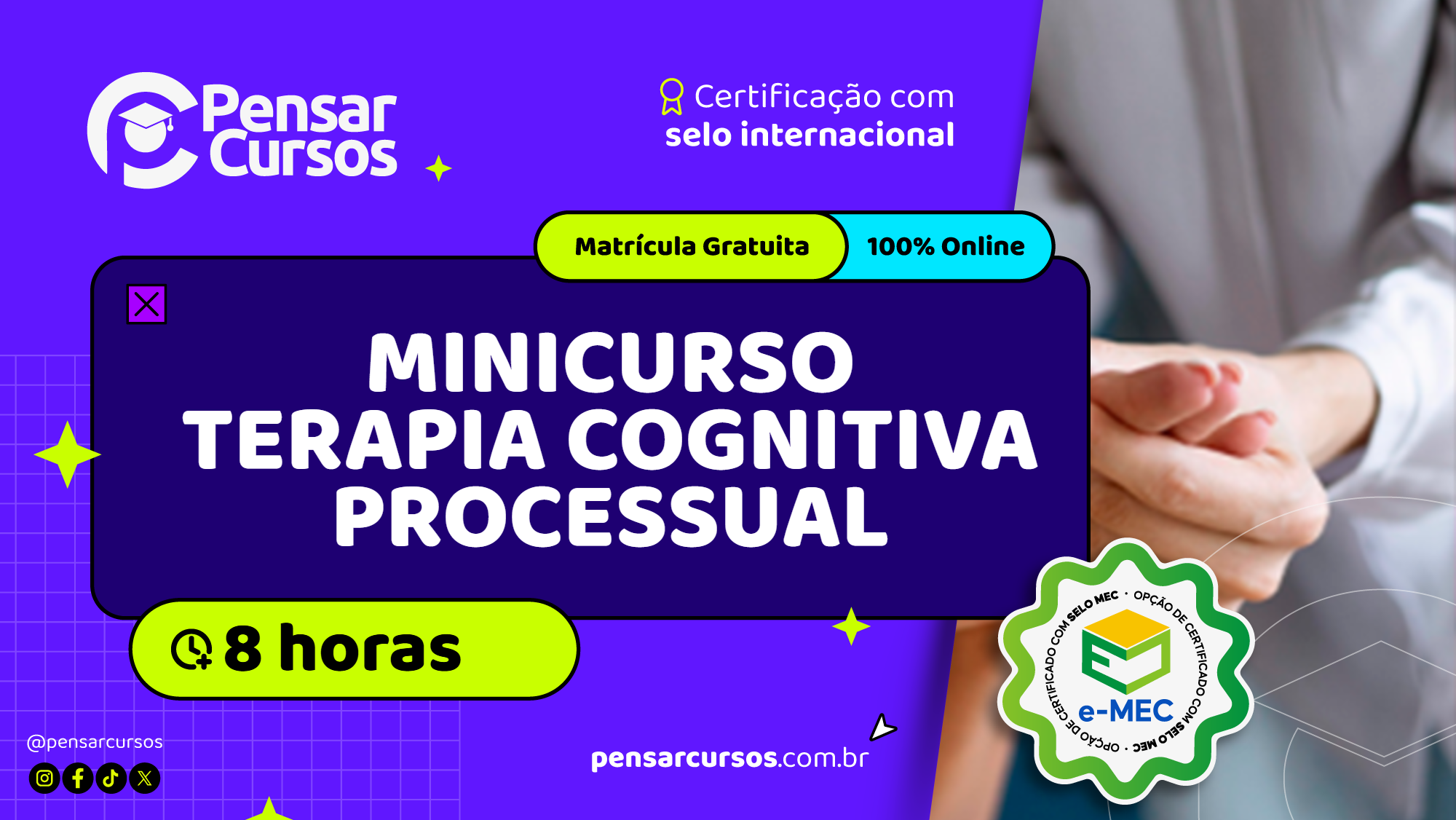 Minicurso Terapia Cognitiva Processual