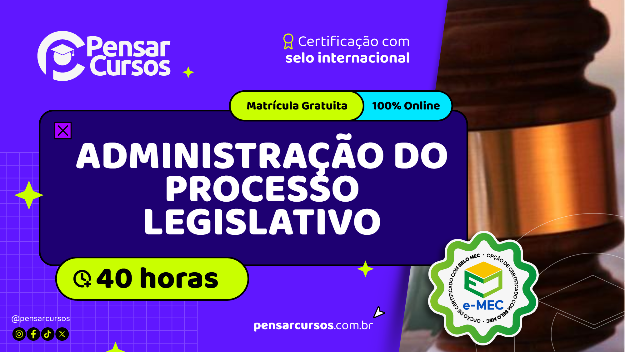 Administração do Processo Legislativo