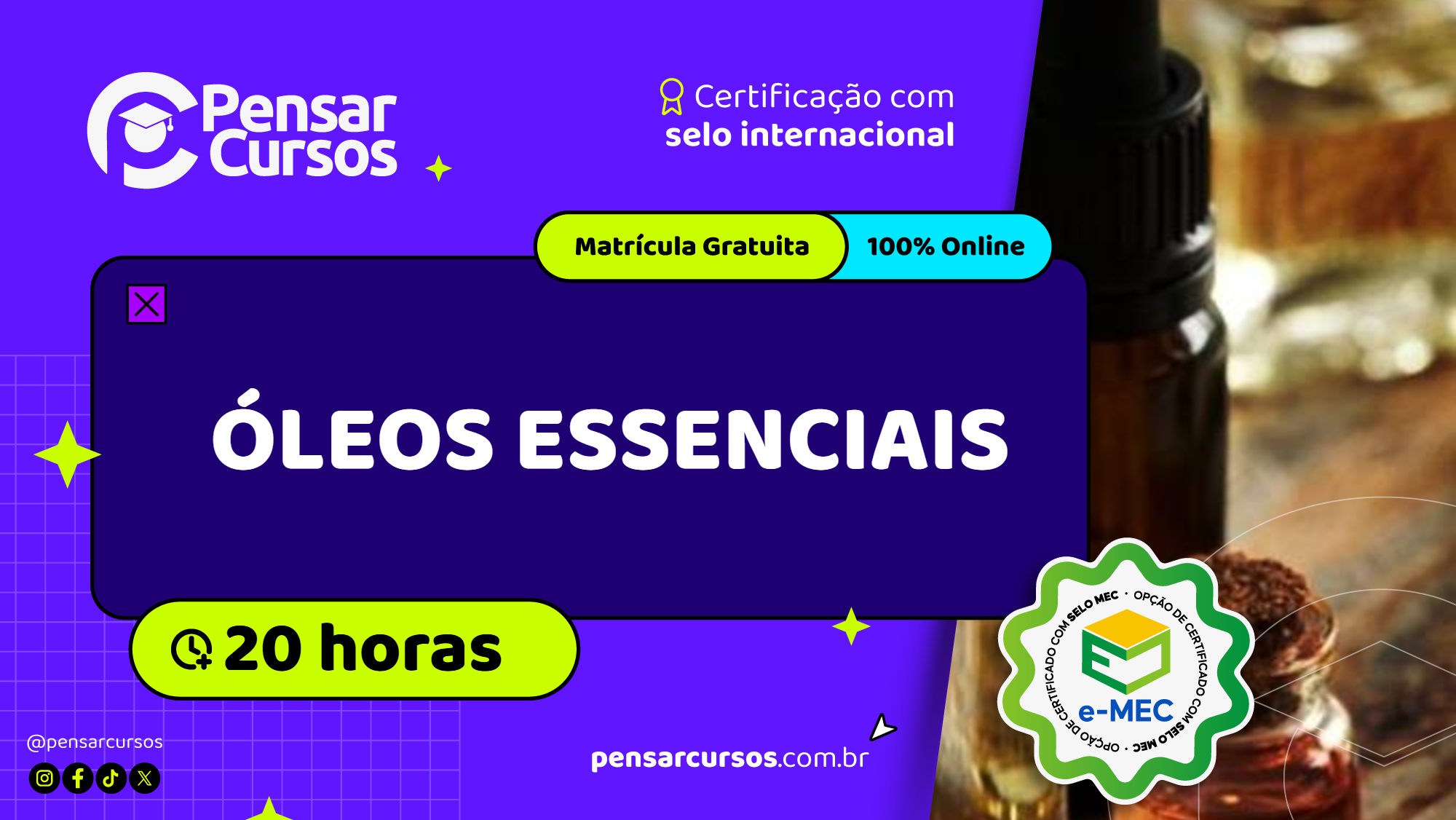 Óleos essenciais