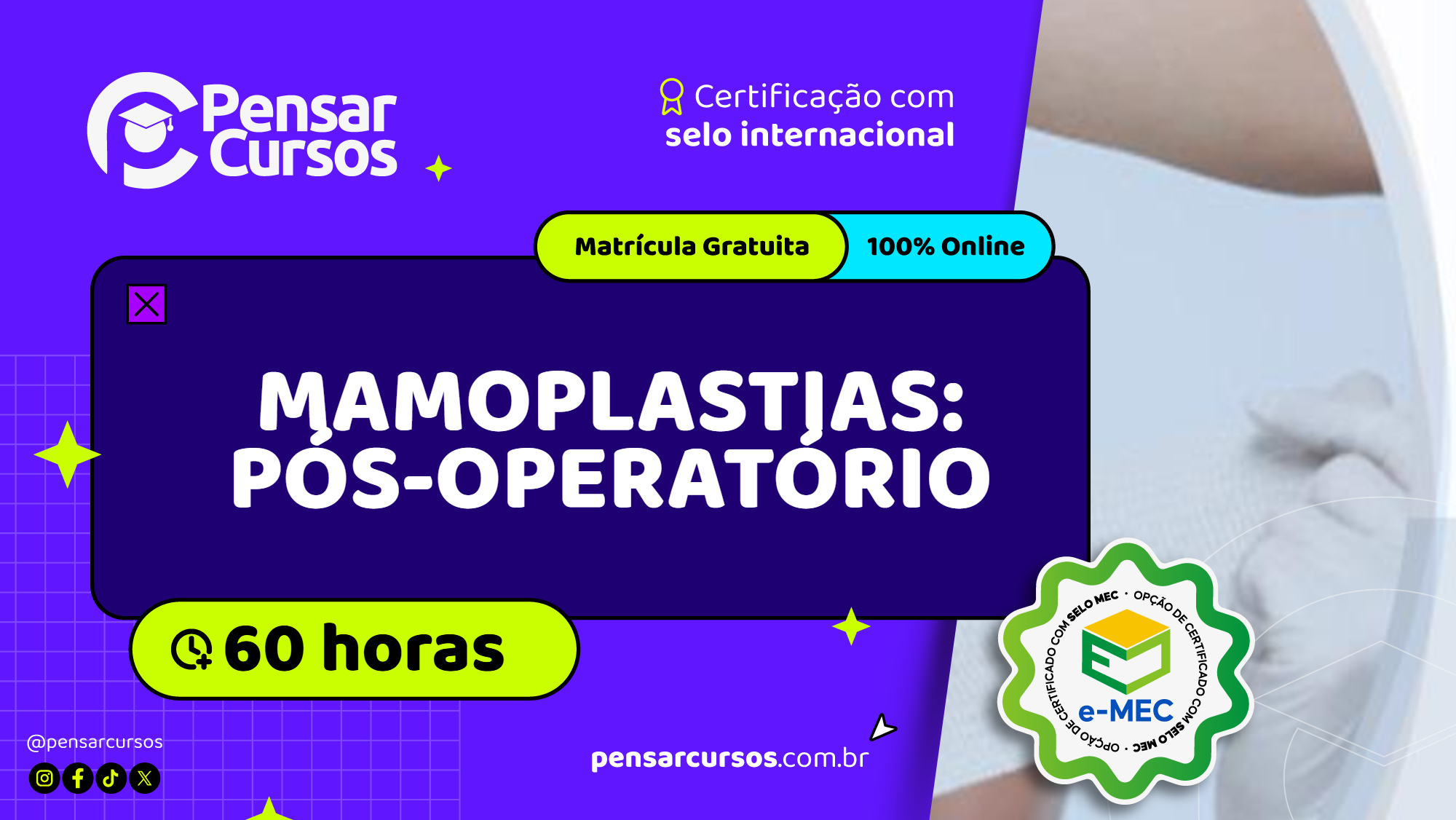 Mamoplastias: Pós-operatório