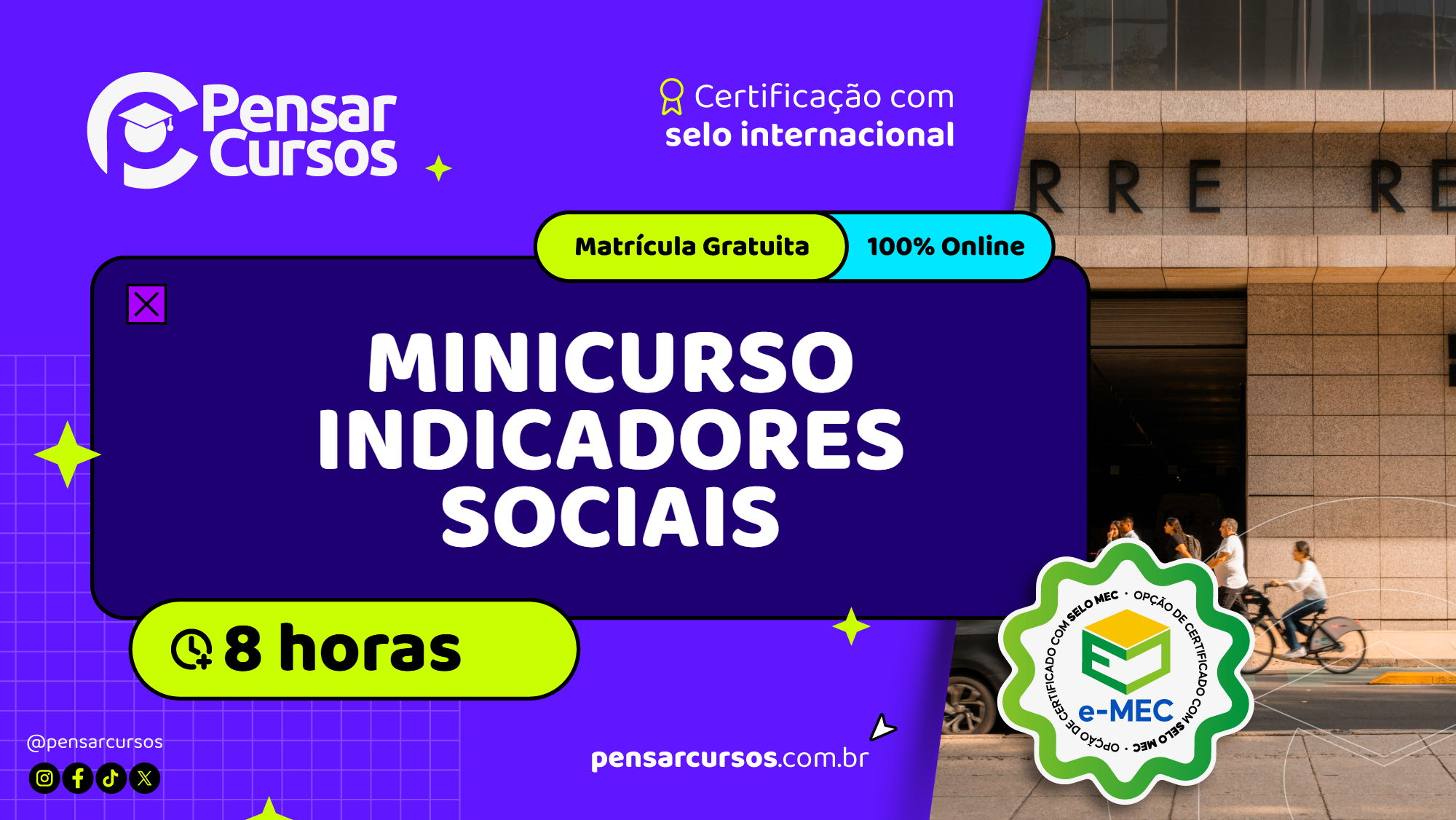 Minicurso Indicadores Sociais
