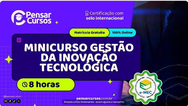 Minicurso Gestão da Inovação Tecnológica