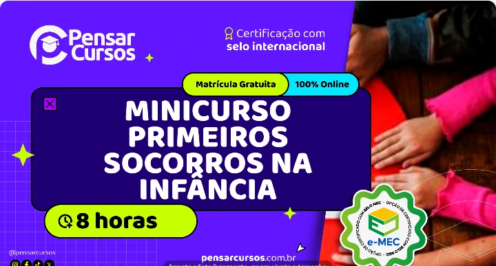 Minicurso Primeiros Socorros na Infância