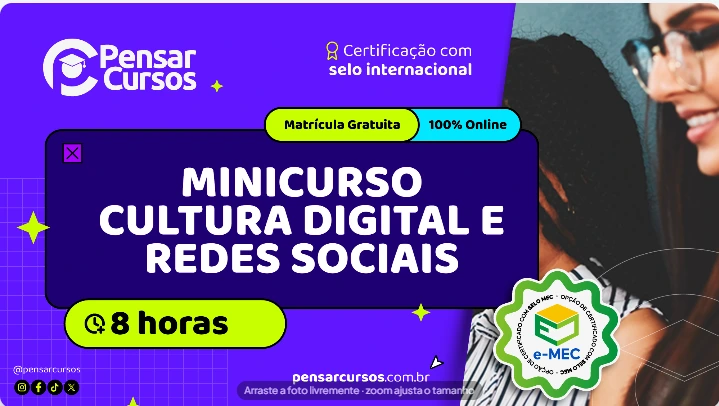 Minicurso Cultura Digital e Redes Sociais