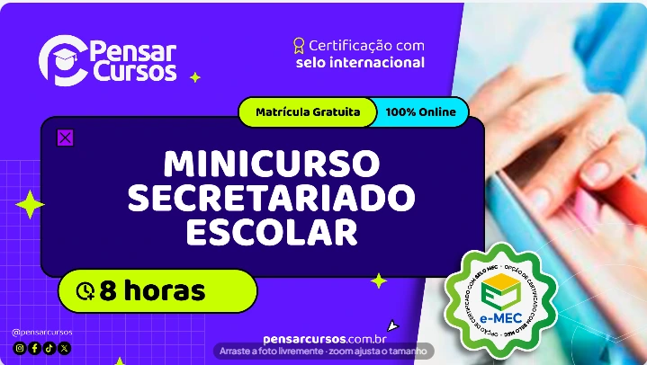 Minicurso Secretariado Escolar
