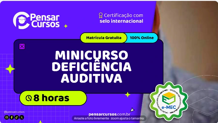 Minicurso Deficiência Auditiva