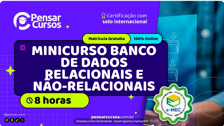 Minicurso Banco de Dados Relacionais e Não-relacionais