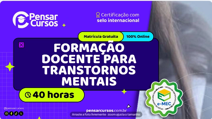 Formação Docente para Transtornos Mentais